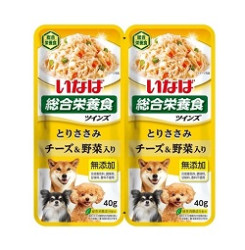 .Inaba (Инаба) Влажный корм для собак Куриное филе с сыром и овощами 80гр